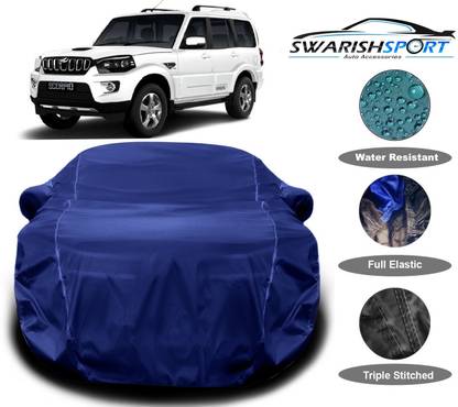 Swarish Car Cover For Mahindra Scorpio 2020 (With Mirror Pockets)