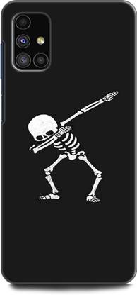 Wall Art Back Cover for SAMSUNG Galaxy M31s FUNNY SKULL, SKULL SAWG, FUNNY, SKULL, SAWG