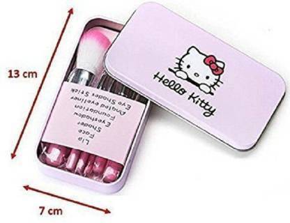 Lele Hello Kitty Pink Color Makeup Brush Set of 7