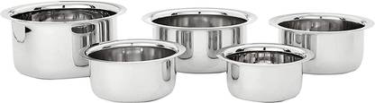 VISHAL ENTERPRISE Induction Bottom Non-Stick Coated Cookware Set