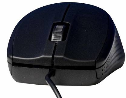 QUANTUAM QHMPL240 Wired Ambidextrous Optical Mouse