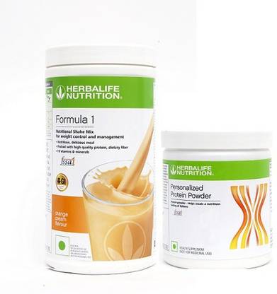 Herbalife Nutrition Weight Loss Combo Pack Formula 1 ORANGE CREAM 500G + PPP200G Protein Shake