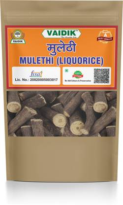 vaidik Whole/Raw Mulethi Licorice Root