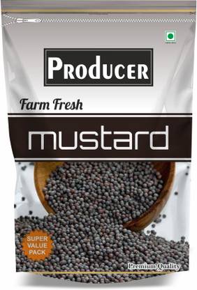 PRODUCER Premium Black Mustard Seeds, 500g