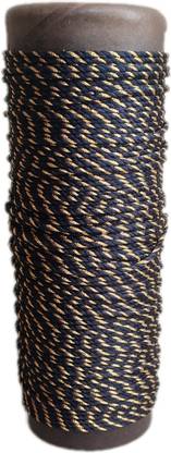 LOOPZE TWISTED CORD Black Thread