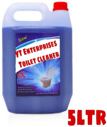 YT ENTERPRISES TOILET CLEANER 5LTRS REGULAR LIQUID TOILET CLEANER (5000ML) Regular Liquid Toilet Cleaner
