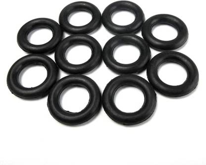 Sharum Crafts 10Pcs Useful Bobbin Winder Rubber Ring Friction Wheel Sewing Machine Parts fits Singer Brother Accessories Tool Bobbin Winder Ring