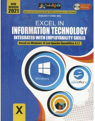 Cordova New Revised Excel in Information Technology (Windows 10 and Apache Openoffice 4.1.7) for Class 10