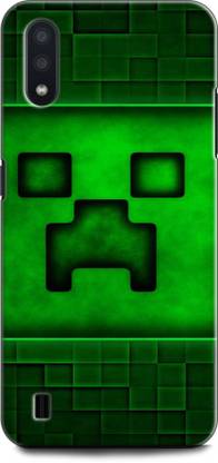 Afterglow Back Cover for SAMSUNG Galaxy M01 MINECRAFT CREEPER, CPEEPER HD, MOJANG, PS4, XBOX