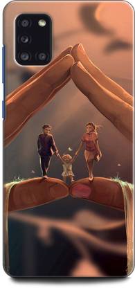 Wall Art Back Cover for SAMSUNG Galaxy A31 LOVE STORY, LOVE, TRIANLE, STORY, FOREVER