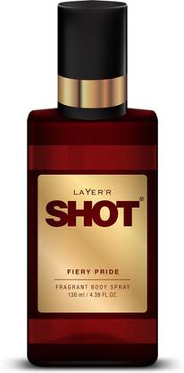 LAYER'R Shot Fiery Pride Body Spray  -  For Men