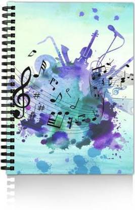 Craft Play Wiro Binding Diary A5 Diary Unruled 160 Pages