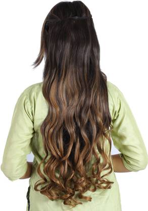 SkyHair 2 Tone Ombre Curly Hair Extension