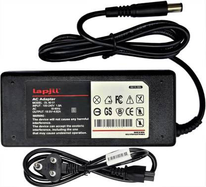 LAPJII Charger Compatible for DELL Inspiron 14 3000, 14 5000 Laptops of 19V,4.74A, Watts 90 W Adapter