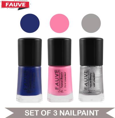 FAUVE Nail Polish Combo Multicolor