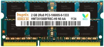 Hynix Genuine DDR3 2 GB Laptop (H15201504-23)