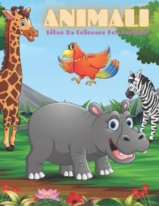 ANIMALI - Libro Da Colorare Per Bambini