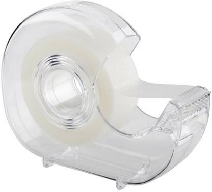SMPHsoap star single sided adhesive tape Hand Use clear Dispenser C Type Sellotape Dispenser Transparent (Manual)