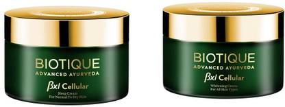 BIOTIQUE SLEEP-WHITENING CREAM COMBO