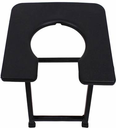 DARLIE Foldable commode chair with anti skid rubber legs Commode Shower Chair