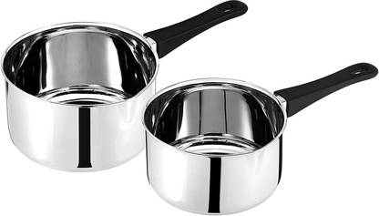 Renberg Stainless Steel Saucepan set with,Silver, RBIN-1123 Induction Bottom Cookware Set