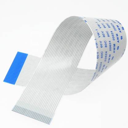 sl sales Ffc cable 30 Pin 0.5 Pitch 45CM Length raspberry pi camera ribbon awm 20624 80c 60v cable (1-PCS) Electronic Components Electronic Hobby Kit