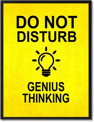 qthinfra DONOT DISTRUB WARNING STICKER Emergency Sign
