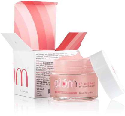 Plum E-Luminence So-Smooth Frost Mask | Rich in Vitamin E & Hyaluronic Acid | Smoothens Skin