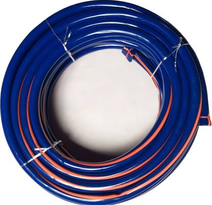 TVASTEE PVC Hose Pipe Set 30 meter (100 feet) 1 Inch (25 mm) Bore Size 3 Layered Hose Pipe with 1 Inch Tap Connector Hose Pipe Hose Pipe