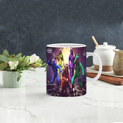 BossDeal free fire criminal bundle| gift for anyone Ceramic Coffee Mug