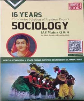 Sociology Optional Topic-Wise Previous Solved Question Paper 16 Years By Chronicle Books - Edition 2021- English Medium