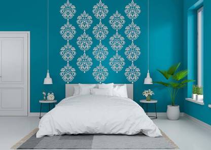 Avika Handcrafted studio Reusable Unique Wall stencil 12x12 WS-120 Wall Stencil Stencil