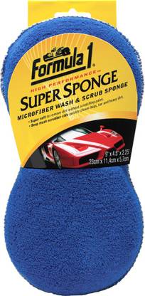 Formula1 Super Sponge Microfibre Dual-Sided Sponge Pack of 1