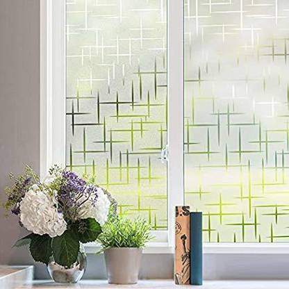 A1 Decor Window Glass Film -12*36 Inch Black
