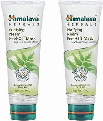 HIMALAYA Purifying Neem peel off mask lightens pimple marks [100*2]