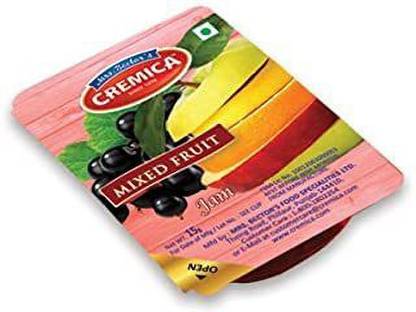 CREMICA MIXED FRUIT JAM CUP BLISTER 15GM (45pc)