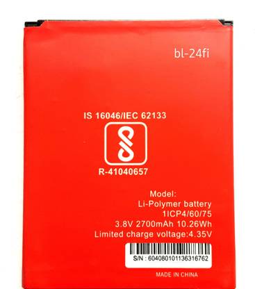 Full Energy Mobile Battery For  Itel S12 , A22 , BL-24FI