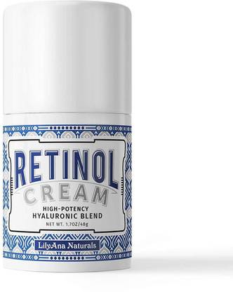 Lilyana Naturals Retinol Cream High Potency Hyaluronic Blend 1.7oz