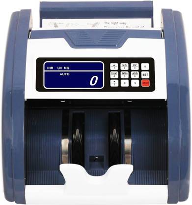 Drop2Kart Bill Counter - LCD+LED Display, UV/MG/MT Image Sensors, Multiple Operation Modes, Fake-note Alarm, After Sales Service Support Note Counting Machine