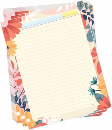 ESCAPER Premium Multicolor Series Ruled A4 70 gsm Project Paper
