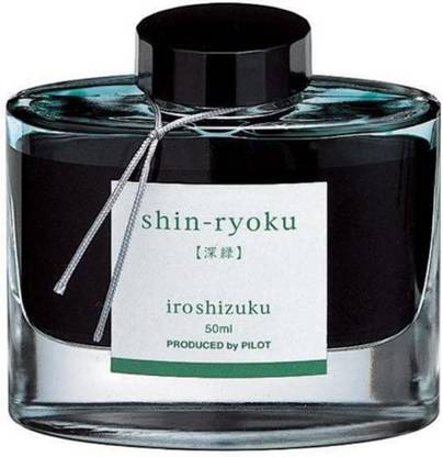 PILOT IROSHIZUKU 50ML INK BOTTLE – SHIN-RYOKU, FOREST GREEN (DEEP GREEN) Ink Bottle