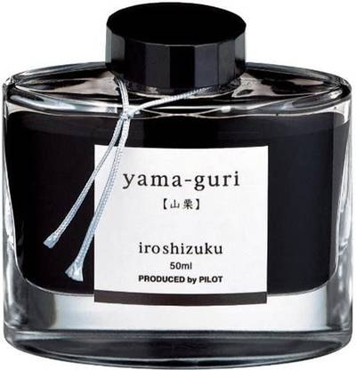 PILOT IROSHIZUKU 50ML INK BOTTLE – YAMA-GURI, WILD CHESTNUT (DARK BROWN) Ink Bottle