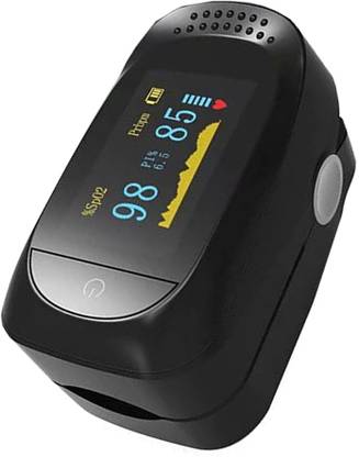 CRETO Professional Medicaly Fingertip Pulse Oximeter Accurate Reading with LED Display & Auto Power Off features Pulse Oximeter