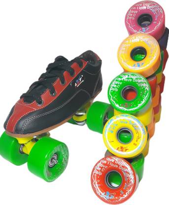 Lxt Dolphin Quad Roller Skates - Size 10