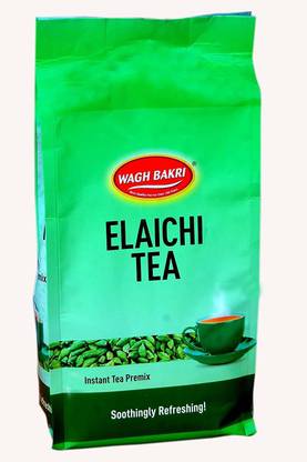 Waghbakri Elaichi Tea Premix - 1kg Cardamom Instant Tea Pouch