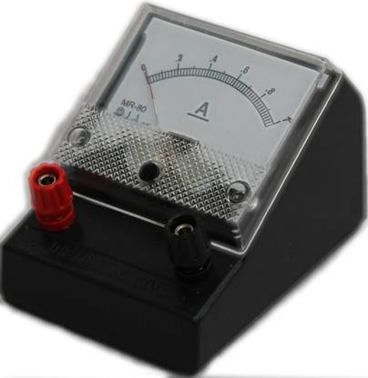 THE LABWORLD Analog dc ammeter 0-1 ampere desk type for lab Ammeter