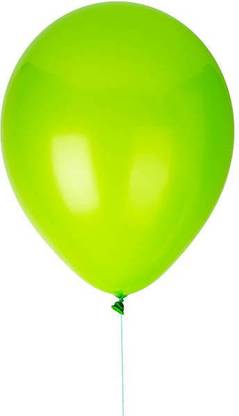 Wonder Solid Balloon Beautiful Light Green Party Balloons for Decoration - Set of 100 Balloon