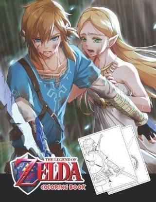 The Legend Of Zelda Coloring Book