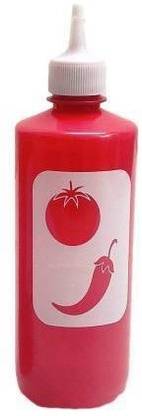 sbaprime Plastic Sauce Bottle Combo Empty Ketchup 500 ml Bottle