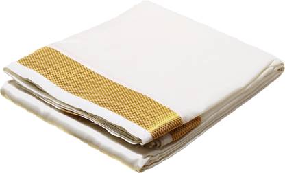 Paramparaa Dhotis Asha Sandal Silk Woven Men Dhoti